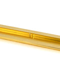 From The Anvil's Polished Brass Art Deco Rectangular Pull