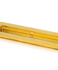 From The Anvil's Polished Brass Plain Rectangular Pull