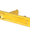 From The Anvil's Polished Brass Edge Pull