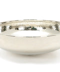 From The Anvil's Hammered Nickel Round Sink
