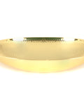 From The Anvil's Hammered Brass Oval basin
