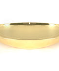From The Anvil's Smooth Brass Oval basin