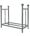 From The Anvil's Pewter Patina Rectangular Log Holder