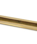 From The Anvil's Aged Brass Art Deco Rectangular Pull