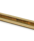 From The Anvil's Aged Brass Plain Rectangular Pull