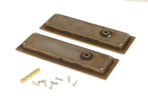 Art Deco Rectangular Pull - Privacy Set
