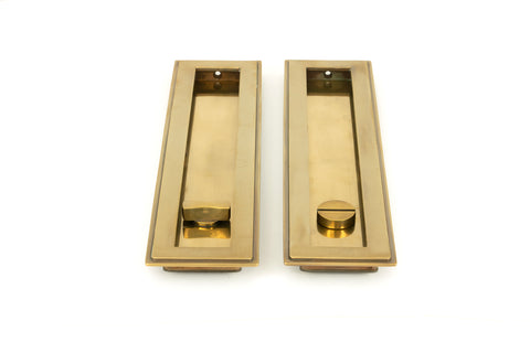 Art Deco Rectangular Pull - Privacy Set