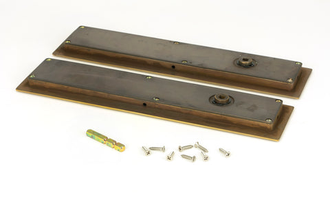 Art Deco Rectangular Pull - Privacy Set
