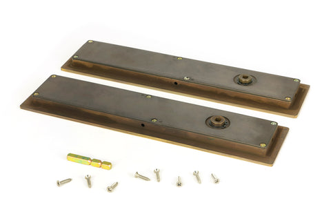 Plain Rectangular Pull - Privacy Set