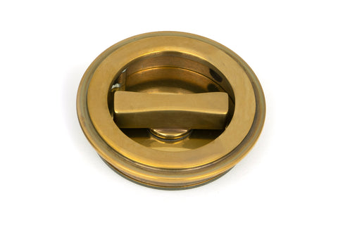 Art Deco Round Pull - Privacy Set