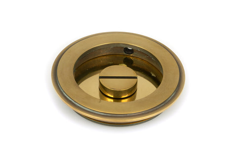 Art Deco Round Pull - Privacy Set