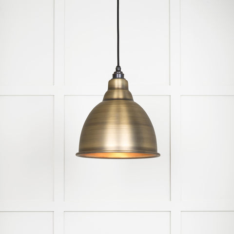 Aged Brass Brindley Pendant