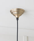 From The Anvil's Aged  Brass Aged Brass Hockley Pendant