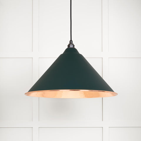 Hammered Copper Hockley Pendant in Dingle