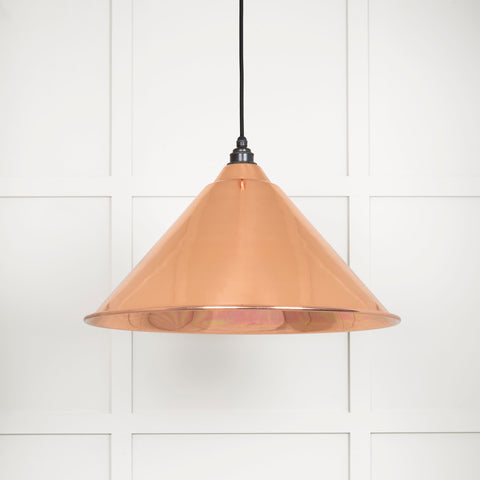 Smooth Copper Hockley Pendant