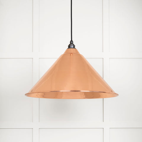 Hammered Copper Hockley Pendant