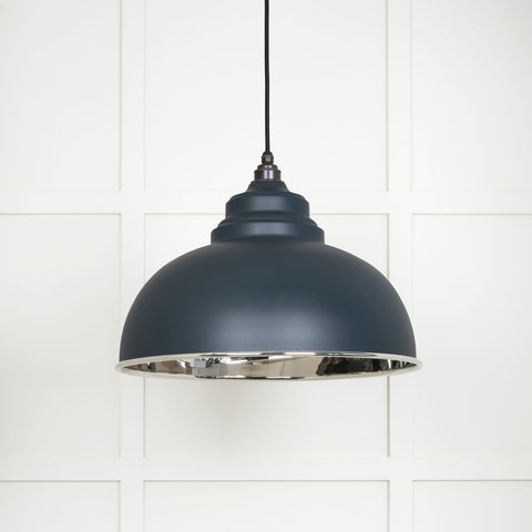Smooth Nickel Harborne Pendant in Soot