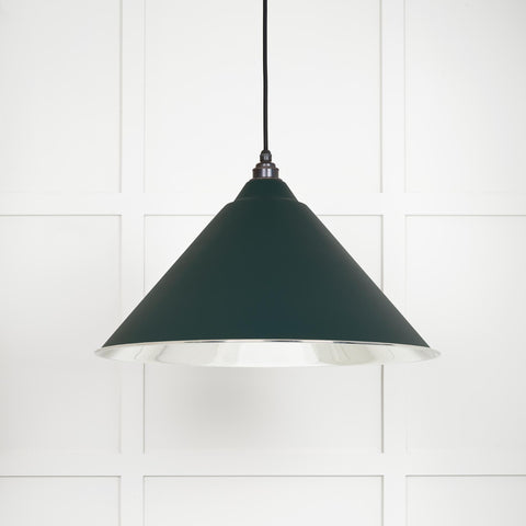 Smooth Nickel Hockley Pendant in Dingle