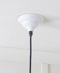 From The Anvil's Accent White Gloss Harborne Pendant