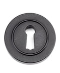 From The Anvil's Matt Black Round Escutcheon