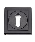 From The Anvil's Matt Black Round Escutcheon