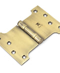 From The Anvil's Aged Brass Parliament Hinges SS (pair)