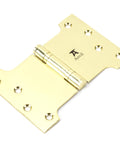 From The Anvil's Polished Brass Parliament Hinges SS (pair)