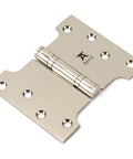 From The Anvil's Polished Nickel Parliament Hinges SS (pair)