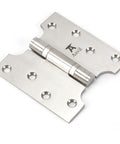 From The Anvil's Satin Stainless Steel Parliament Hinges SS (pair)