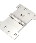 From The Anvil's Satin Stainless Steel Parliament Hinges SS (pair)