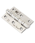 From The Anvil's Polished Stainless Steel Ball Bearing Butt Hinge (pair) SS