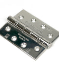 From The Anvil's Polished Stainless Steel Ball Bearing Butt Hinge (pair) SS
