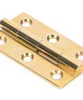 From The Anvil's Polished Brass Butt Hinge (pair)