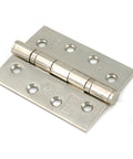 From The Anvil's Polished Nickel Ball Bearing Butt Hinge (pair) SS