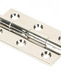 From The Anvil's Polished Nickel Butt Hinge (pair)