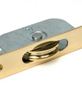 From The Anvil's Polished Brass Square Ended Sash Pulley 75kg