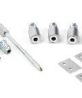 From The Anvil's Satin Chrome Secure Stops (Pack of 4)