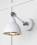 From The Anvil's Smooth Nickel Smooth Nickel Brindley Wall Light