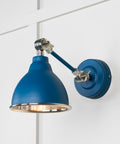 From The Anvil's Smooth Nickel Smooth Nickel Brindley Wall Light
