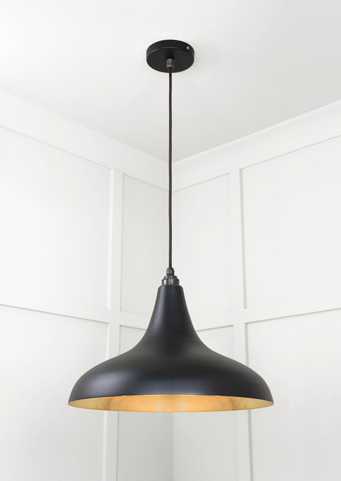 Smooth Brass Frankley Pendant