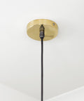 From The Anvil's Smooth Brass Smooth Brass Frankley Pendant