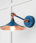 From The Anvil's Smooth Copper Smooth Copper Flora Wall Light