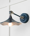 From The Anvil's Smooth Nickel Smooth Nickel Flora Wall Light