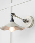 From The Anvil's Smooth Nickel Smooth Nickel Flora Wall Light