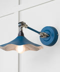 From The Anvil's Smooth Nickel Smooth Nickel Flora Wall Light