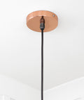 From The Anvil's Smooth Copper Smooth Copper Flora Pendant