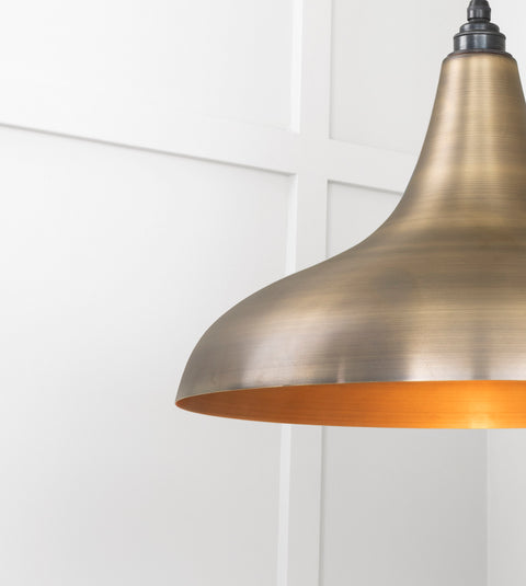 Aged Brass Frankley Pendant