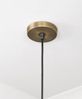 From The Anvil's Aged  Brass Aged Brass Frankley Pendant