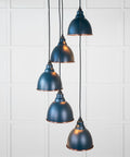 From The Anvil's Smooth Copper Smooth Copper Brindley Cluster Pendant