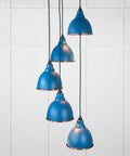 From The Anvil's Smooth Copper Smooth Copper Brindley Cluster Pendant